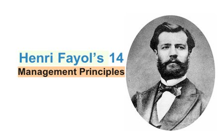Henri Fayol's Management Principles