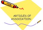 Article of Association